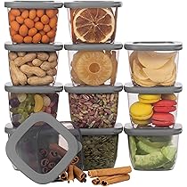 Lashuma Lot De Récipients Pour Pommes De Terre, Grande Boîte