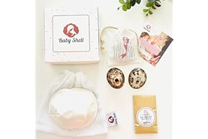 BABY SHELL : Coquillages d'allaitement + Coussinets lot de 2 + Tisane | T.Small