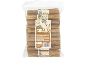 Good Boy - Rawhide Cigars - Dog Chews - Made From 100 Percent Natural Hide - Pack of 25 - Dog Treats Natural