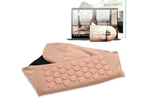 BACKLAxx® Ceinture d'acupression anti-douleurs dorsales pour la maison et les voyages Ceinture de douleur dorsale réglable en cas de tension Ceinture dorsale Maux de dos Ceinture dorsale Ceinture de