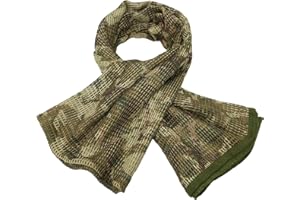 ‎TONGCAMO Tongcamo Netzschal Camo Schal für Sport Wargame Freizeit und andere Outdoor Aktivitäten Tarnnetz Schal Tarnschal Tarnung