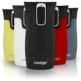 Contigo West Loop Mini Autoseal | Stainless Steel Thermal Mug | Vacuum Flask | Leak Proof Tumbler | On-The-Go Coffee Mug with