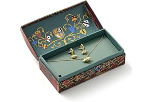 Harry Potter Caja de regalo Quidditch Unisex Collar Dorado Aleación de Zinc