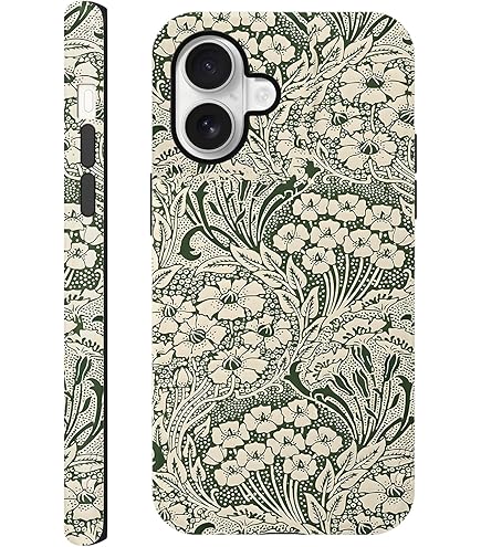 Pnakqil 2 Cover Per IPhone 15 Plus, Silicone Morbido Con Fiori E Collage, Protezione Fotocamera