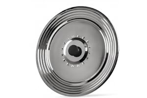 Universellt grytlock 28, 30, 32 cm - lock i rostfritt stål - rostfritt stålskydd för stekpanna och kastrull - flerstorlekstil