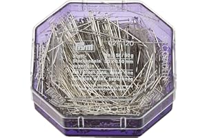 Prym Alfileres de costura, Acero, Plata, 30 x 0,50mm