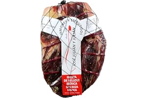 2,5 Kg Paleta Ibérica de Bellota Deshuesada, 50 % ibérica, Pata Negra 100% Natural - Jamón Ibérico de Bellota | julian y juli