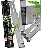 Bambus Schubladentrenner 4er-Set - Verstellbares Ordnungssystem 43-56cm