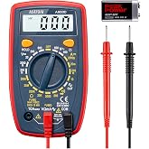 AstroAI Digital Multimeter, Professional Polymeter, Voltmeter, Electrical Tester, Multimeter for DC Current, AC/DC Voltage, R