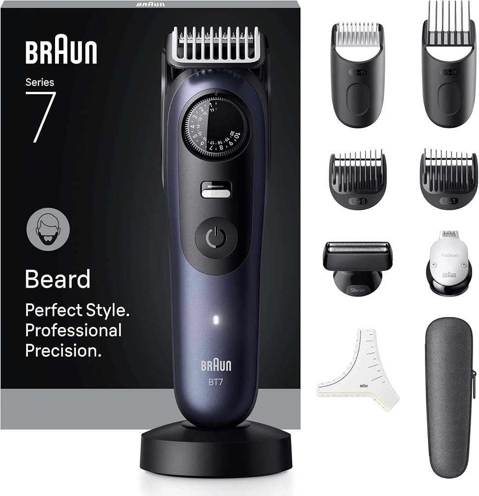 Braun Sakal Düzeltici Series 7, +10 Berber Ekipmanları, 40 Uzunluk, ProBlade, BT7540