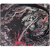 Klasse Zen Poron Series 490x420x3,5 mm E-Sports Gaming Oyuncu Mouse Pad (Control, Asura, 49x42 cm)