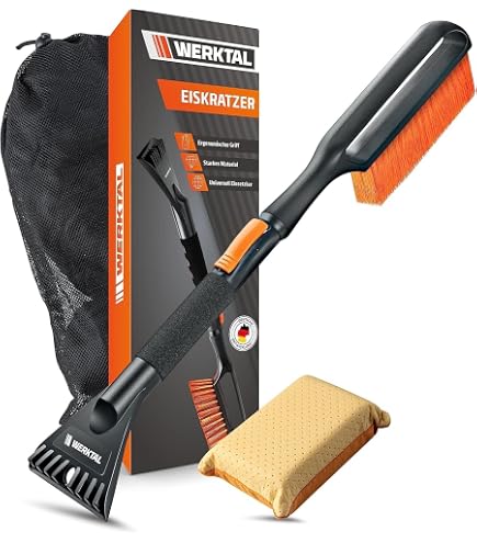 Grattoir à Glace Voiture Extensible 88-115 Cm - Avec Balai, 3 En 1 Pour Hiver - 9