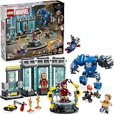 LEGO ɐ Marvel Iron Man's Laboratory: Armor Hall Create Containing Superhero Minifigure for Kids Ages 76315-8 and Over