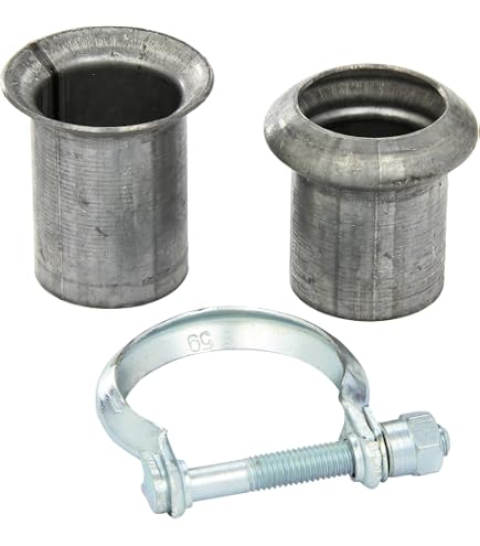Raccord Réducteur D'Échappement 60mm à 70mm - Acier, Pour Adapter Tuyaux Différents (Longueur ~100mm)