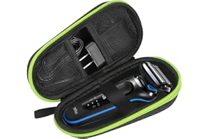 Classycoo Étui de protection rigide pour Braun Series 3S/5S/7S/9S, Braun Series 3/5/7/9, rasoir électrique pour homme, étui de transport rigide, étui de transport pour rasoir de voyage, étui de voyage