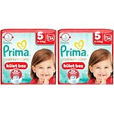 Prima Premium Care K&uuml;lot Bebek Bezi 5 Numara 34 Adet Junior (2 paketi)