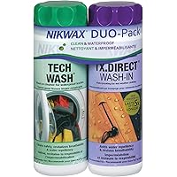 Nikwax Tech Wash and TX Direct Twin Pack