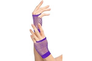 Balinco Rockige Netzhandschuhe 80er / 90er Jahre für Damen & Mädchen