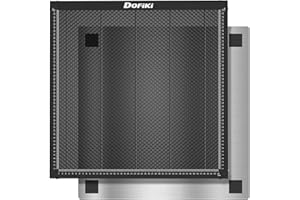 Dofiki Laser Honeycomb Table 500 mm x 500 mm Honeycomb Work Table 19.68 x 19.68 Inch Steel Honeycomb Laser Bed Compatible with the D 1 Series and Most Laser Engravers
