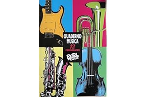 POOL OVER Poolover 90166 Album e Quaderno Musica A4 - Pentagramma