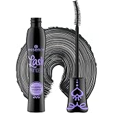 Essence Lash PRINCESS Sculpted Volumizing Mascara, Volumizing, Curling | Black Mascara with Curved and Tapered Brush for Buil
