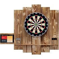 Enjoyard 2 in 1 Supporto per freccette e supporto da parete in legno, supporto per freccette di alta qualità | Display di presentazione per supporto da parete | Accessorio premium per freccette