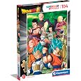 Puzzle Dragonball Clementoni 104 Pièces - Supercolor, 48,5x33,5 Cm, Pour Enfants, Fabriqué En Italie