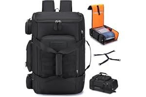 SPAHER 50L Duża Plecak Turystyczny Plecak Podróżny 55x35x25 KLM Air France Bagaż Podręczny Outdoorowy Plecak Trekkingowy Sportowy Wodoodporny dla Mężczyzn Kobiet