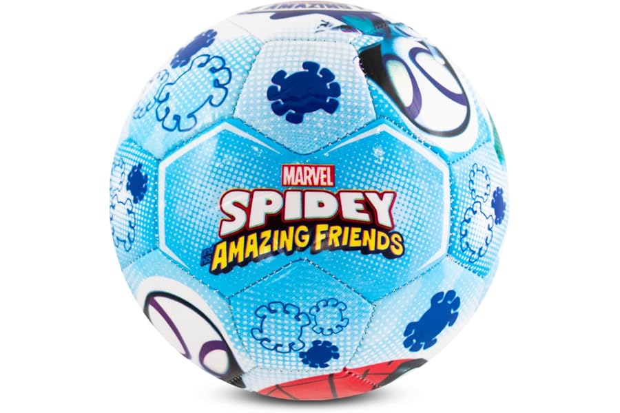 Hy-Pro Officially Licensed Football - Marvel Design with Graphic - Training Ball for Outdoor Play & Practice - Football Gifts for Superhero Fans