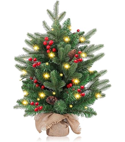 Dalugo Luci LED Multicolore, 3M 30 LED luci Albero di Natale