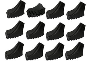 ‎MIGHTY PEAKS MIGHTY PEAKS 12 Stück Nordic Walking Pads Trekking Gummipuffer X-4TTW und für alle gängigen Nordic Walking Stöcke -Nordic Walking Stock mit einen Durchmesser von 10mm