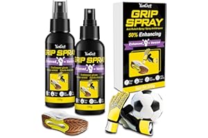 YUMCRAFT 200ML Goalkeeper Gloves Grip Spray | Anti-Slip Traction Glove Glue Spray | Long-Lasting Grip & Balance Control for Goalkeeper & Football Gloves, Basketball Soles, Golf Club Grips, Tennis Rackets