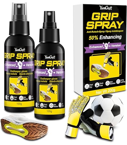Grip Spray | Spray per Guanti da Portiere 200 ml | Anti-Scivolo