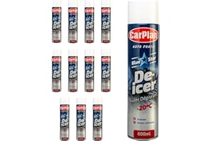 Carplan Bluestar Super Deicer Aerosol 600ml (Pack of 12)