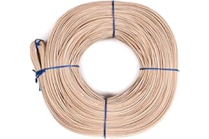 rattan-petrak Stuhlflechtrohr im 250g Bund | Flechtrohr für Stuhlflechtarbeiten | Halbglanzschiene in verschiedenen Breiten (2,20 mm)