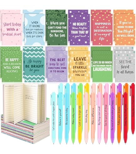 Hsei 24 Pcs Eployee Appreciation Gifts Quotes Pen Inspirational Ballpoint Pen Thank You Gift - View #9
