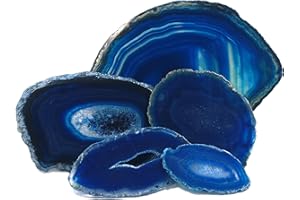 CrystalAge Ágata Slice Blue - Mini (20 x 40 mm)