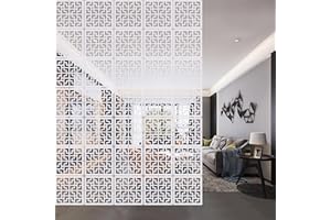 YHANEC 24 pezzi fai da te divisori da appendere, schermo appeso per privacy, per decorare soggiorno, sala da pranzo e studio, hotel e bar