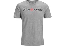 Jack & Jones Mens Jjecorp Logo Tee Ss Crew Neck Noos Slim Fit T-Shirt