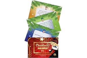 HANNAH'S GAMES Film Movie Quotes Christmas Quiz Cards - Novelty Pocket Game in cello bag - Christmas Games for Adults & Kids - Xmas Eve Box - Cracker fillers - Stocking Fillers - Advent Calendar Gifts - Secret Santa