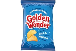 Tayto, Golden Wonder Salt and Vinegar Crisps, 32 x 32.5g