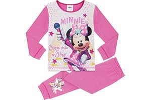 Disney Minnie Mouse Girls Nightwear Pyjama Set Age 18 Months - 5 Years