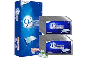BISIENYA Teeth Whitening Strips,Tooth Whitening Kits: 30 Pcs 15 Packs,9D Teeth Whitening Strips for Sensitive Tooth,Teeth Whitener Kits,Teeth Whitening Kits
