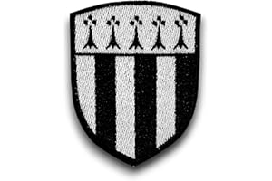 AMALRIC Ecusson patch Ville de Rennes brodé - Ecusson avec dos scratch et support à coudre fourni - Made in France