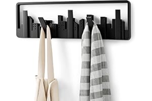 Umbra Panorama Skyline Wieszak na Ubrania, Czarny, 1