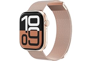 VONMÄHLEN Milanese Loop 2 – Stilvolles Edelstahlarmband mit Magnetverschluss, verstellbar, hochwertig, kompatibel mit Apple Watch