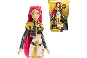 Mattel KPop Demon Hunters HUNTR/X Mira "Golden" Singing Doll in Removable Signature Outfit with 5 Articulated Joints Movie Inspired JRN41