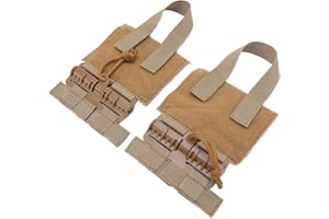 Tenpac Quick Release Kummerbund MOLLE Removal Buckle, Quick Release Schnallen Set Langlebig für JPC 6094 Weste(Schlammfarbe)