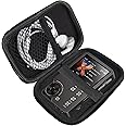 Blueshaweu MP3 Player Tasche Kompatibel für MECHEN MP3-Player M30- Schutzhülle mit Platz für Ohrhörer, USB-Kabel & Speicherka