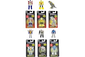 TOPTOYS2U BARGAIN BUNDLES Limited Edition Transformers 2.5" Mini Figures - Optimus Prime, Bumblebee, Grimlock, Starscream, Megatron & Soundwave - Set of ALL 6